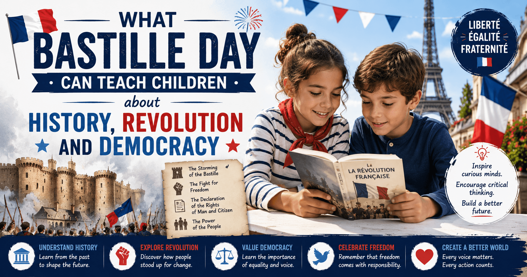 What Bastille Day Can Teach Children About History, Revolution and Democracy