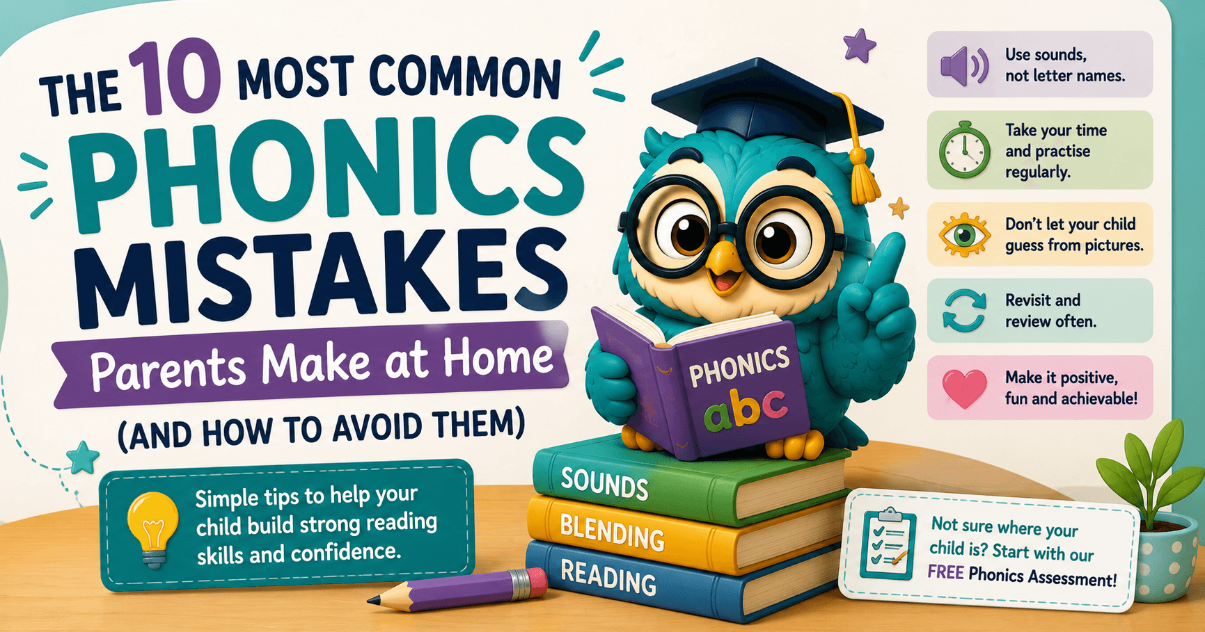 The 10 Most Common Phonics Mistakes Parents Make at Home (And How to Avoid Them)