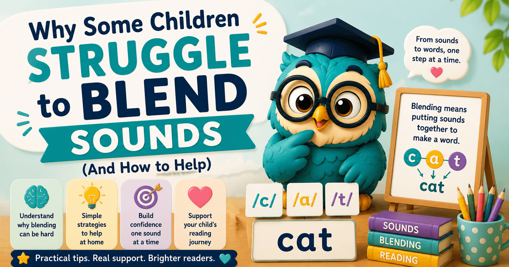 Why Some Children Struggle to Blend Sounds (And How to Help)