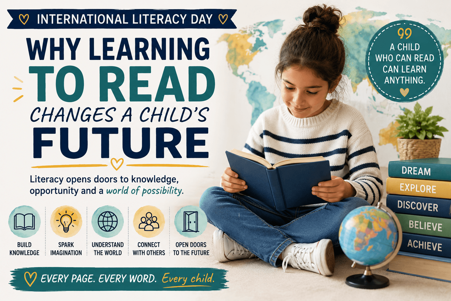 International Literacy Day: Why Learning to Read Changes a Child’s Future
