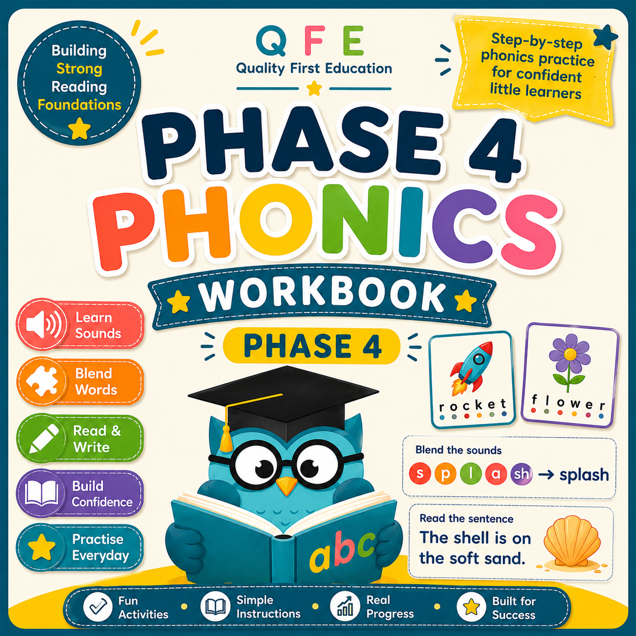 Phase 4 Phonics Workbook