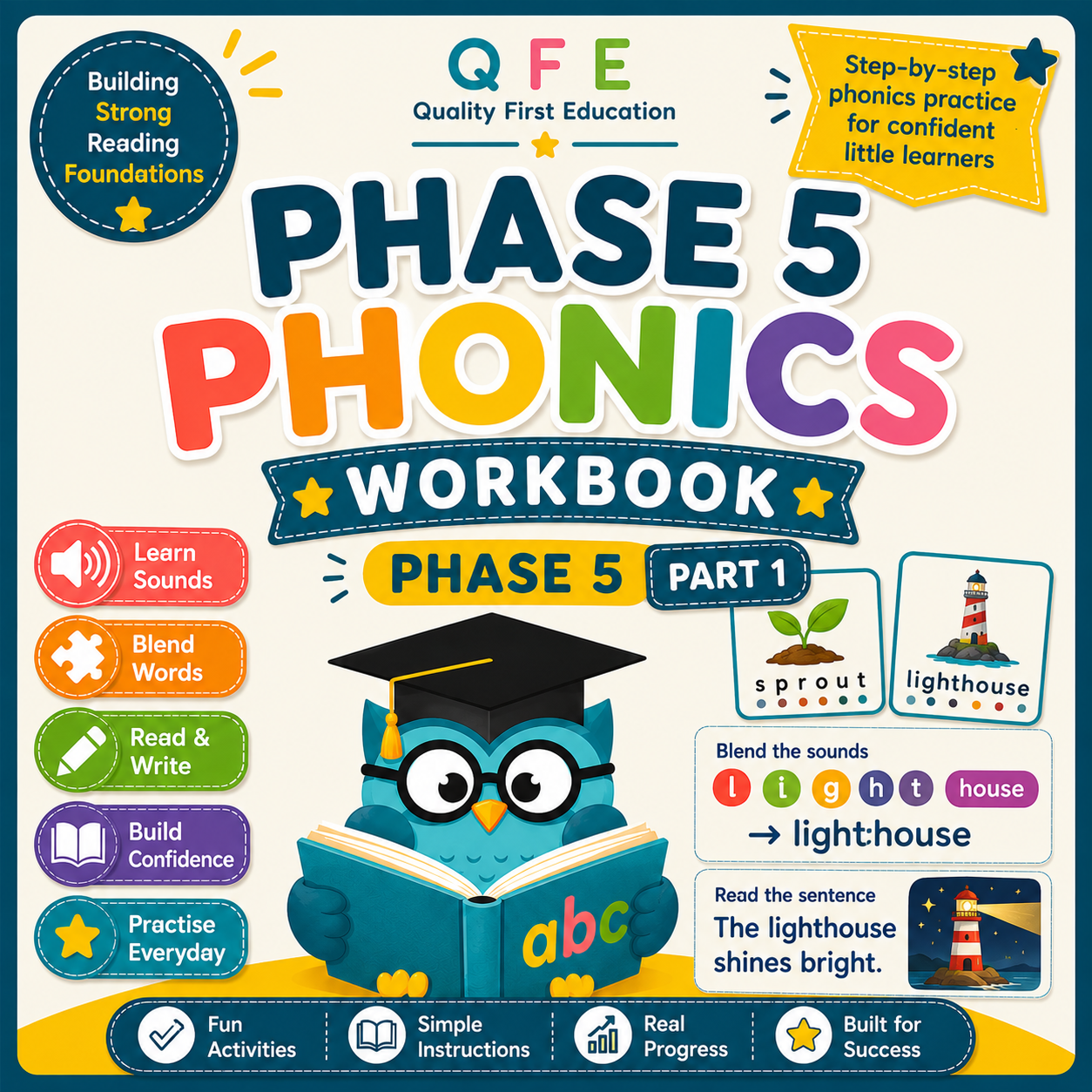 Phase 5 Phonics Workbook